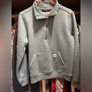 Quarter zip carhartt sweatshirt